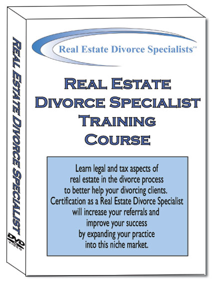 Real Estate Divorce Specialist Training Course